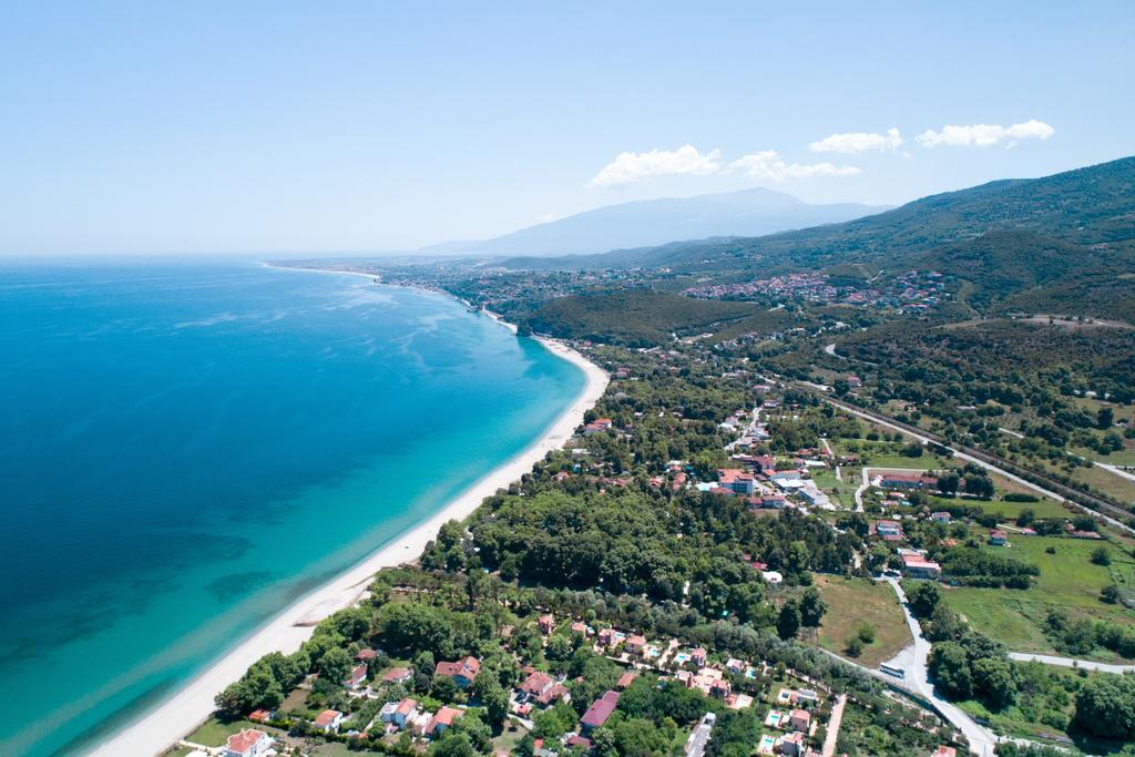 Sintrivanis Resort Beach Paralía Skotínis المظهر الخارجي الصورة
