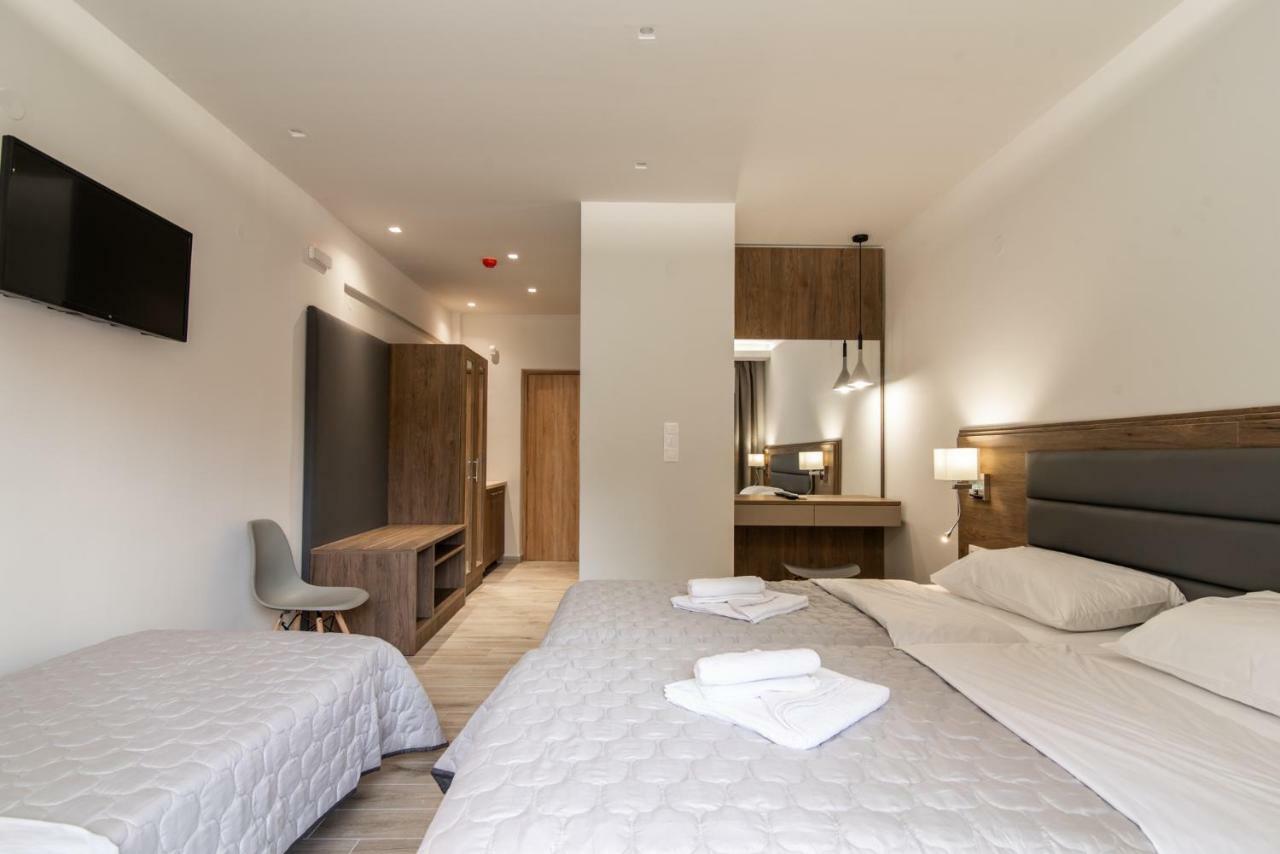 Sintrivanis Resort Beach Paralía Skotínis المظهر الخارجي الصورة